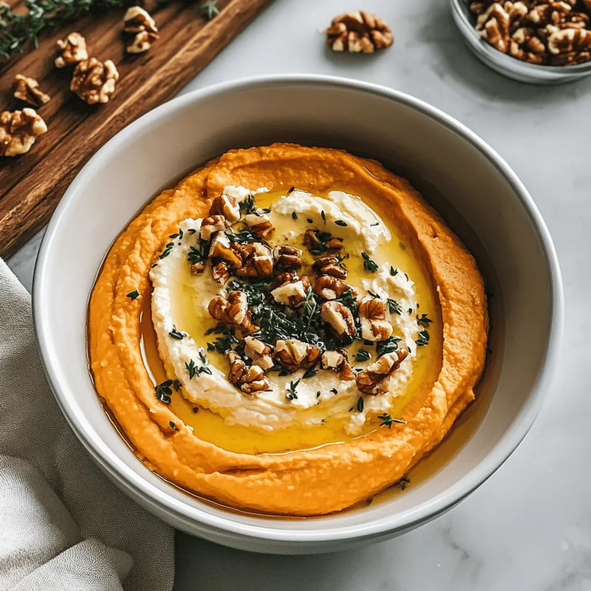 Creamy Pumpkin Whipped Feta Dip for Fall Gatherings