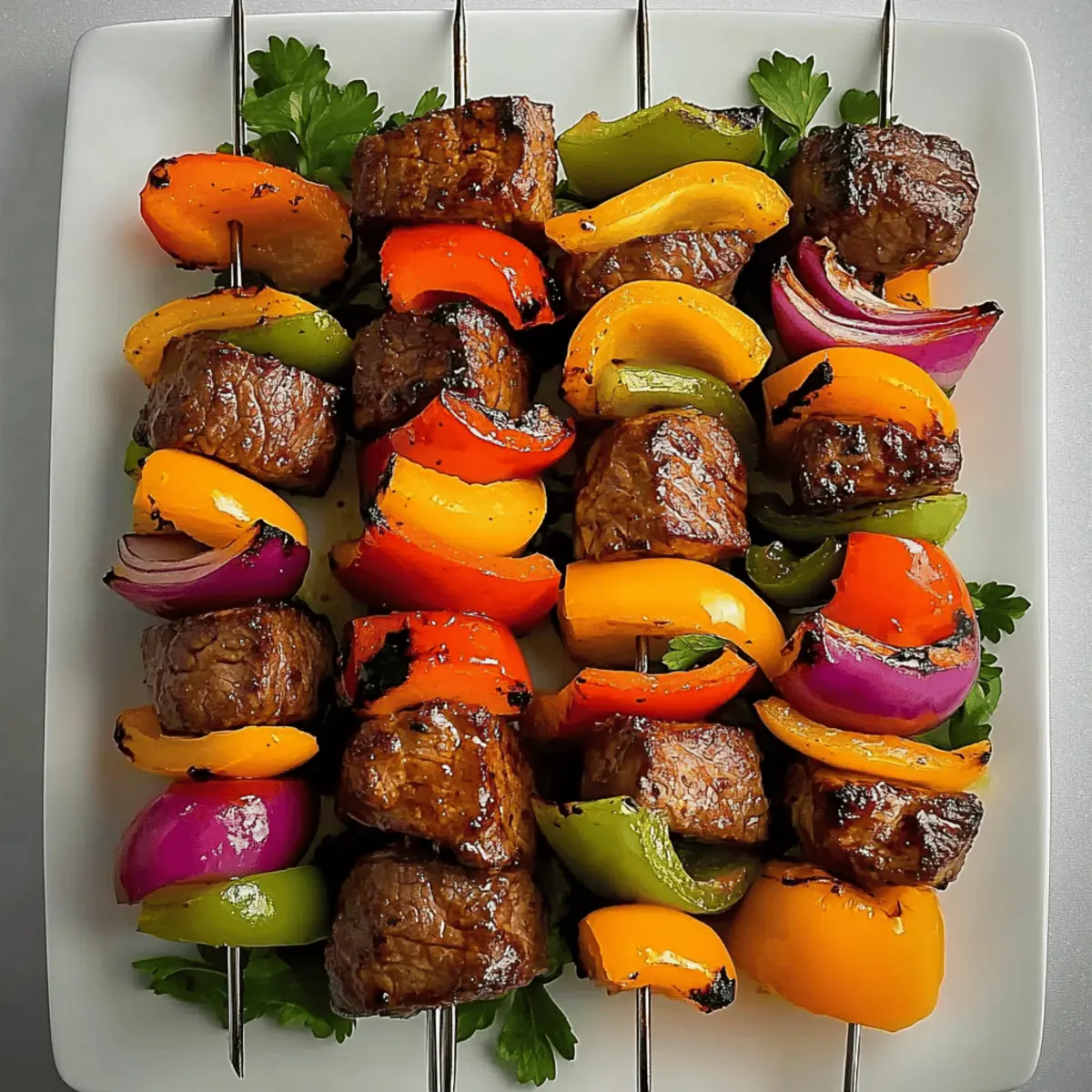 Savor Fajita Steak Kabobs: Perfect for Your Next BBQ!