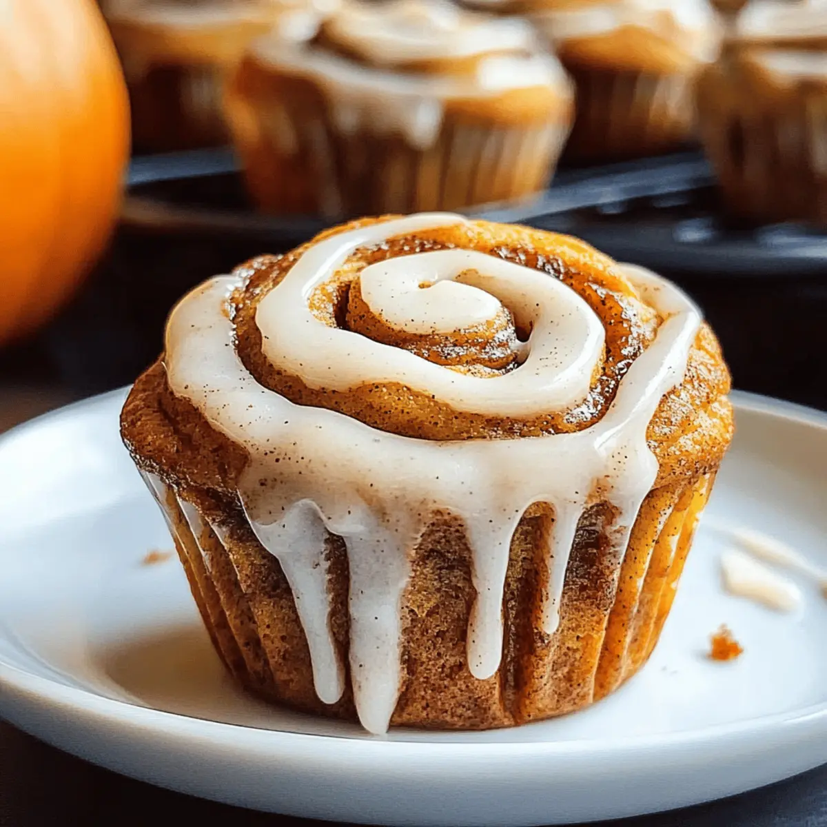 Delicious Pumpkin Cinnamon Roll Muffins That Are Fall Perfect