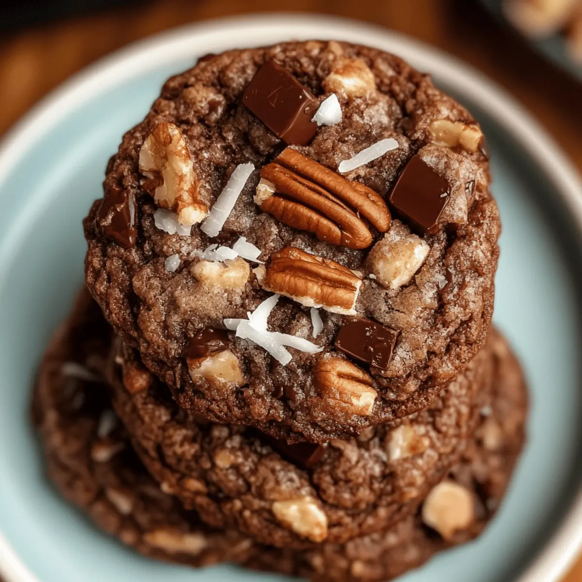 Easy German Chocolate Cookies You Can Whip Up in No Time