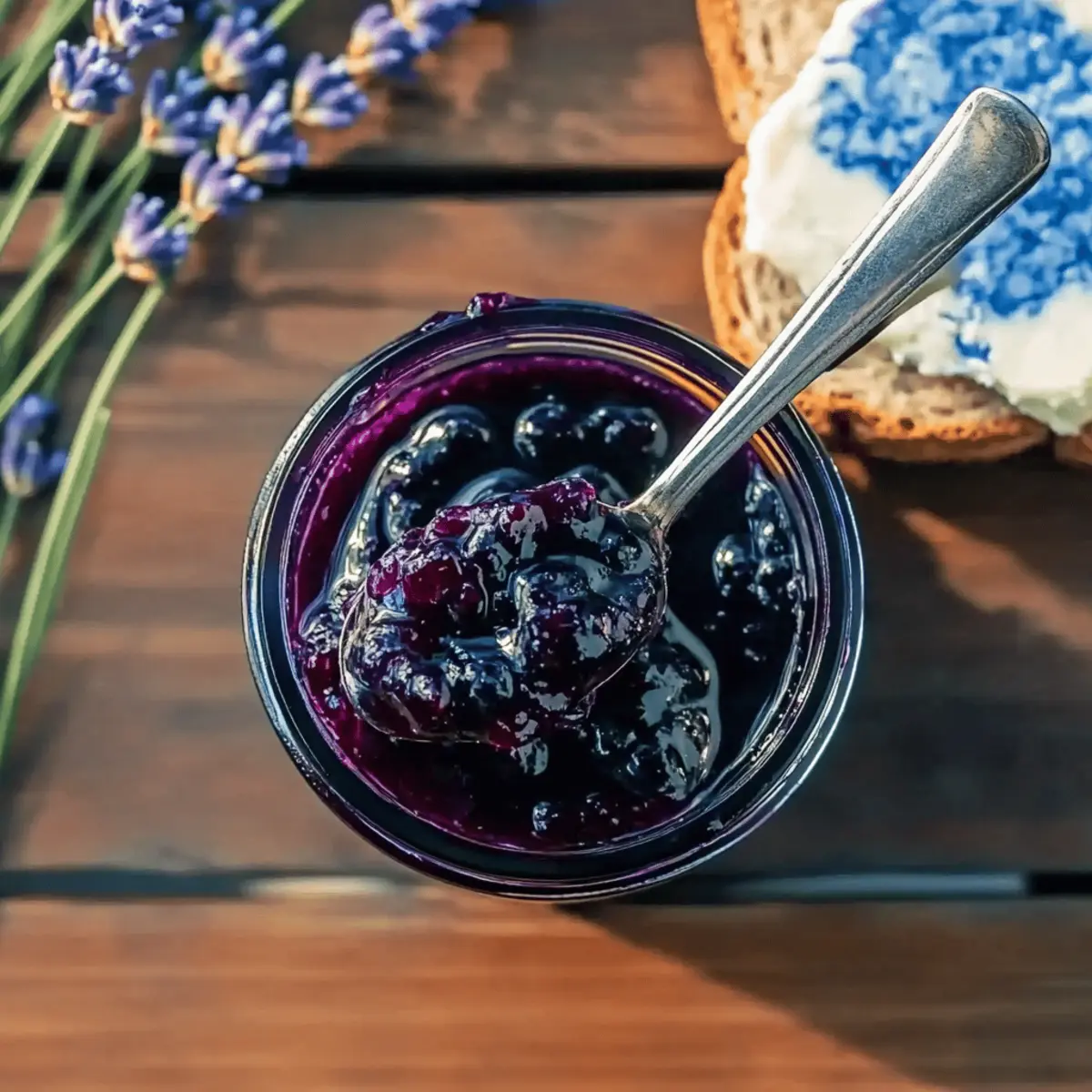 Sweet Blueberry & Lavender Jam: A Summer Taste Sensation
