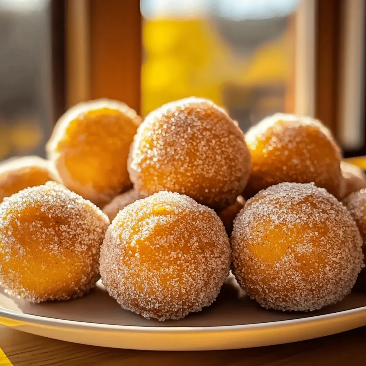 Delicious Baked Pumpkin Donut Holes for a Cozy Fall Treat