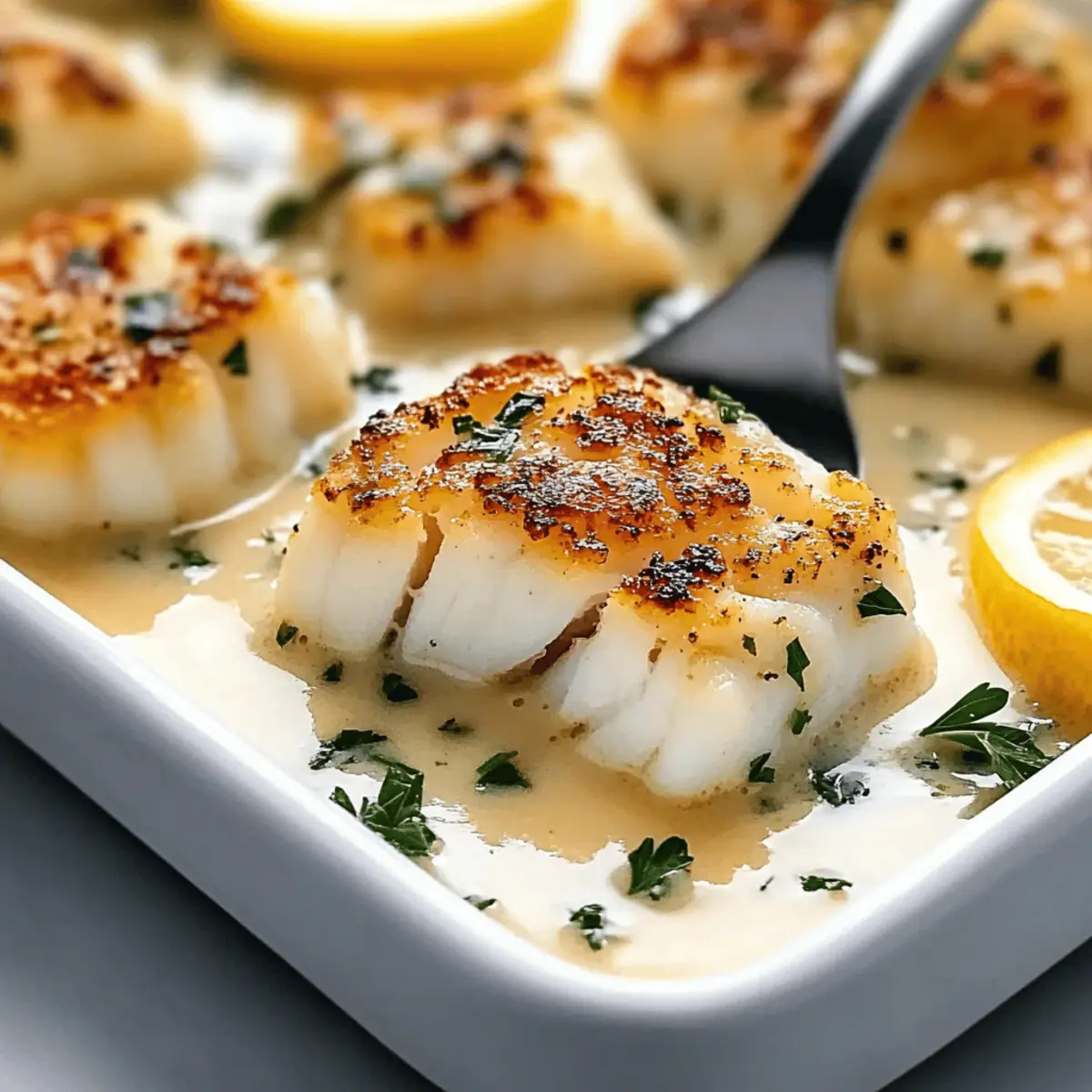 Tasty Baked Cod in Coconut Lemon Cream Sauce You’ll Crave