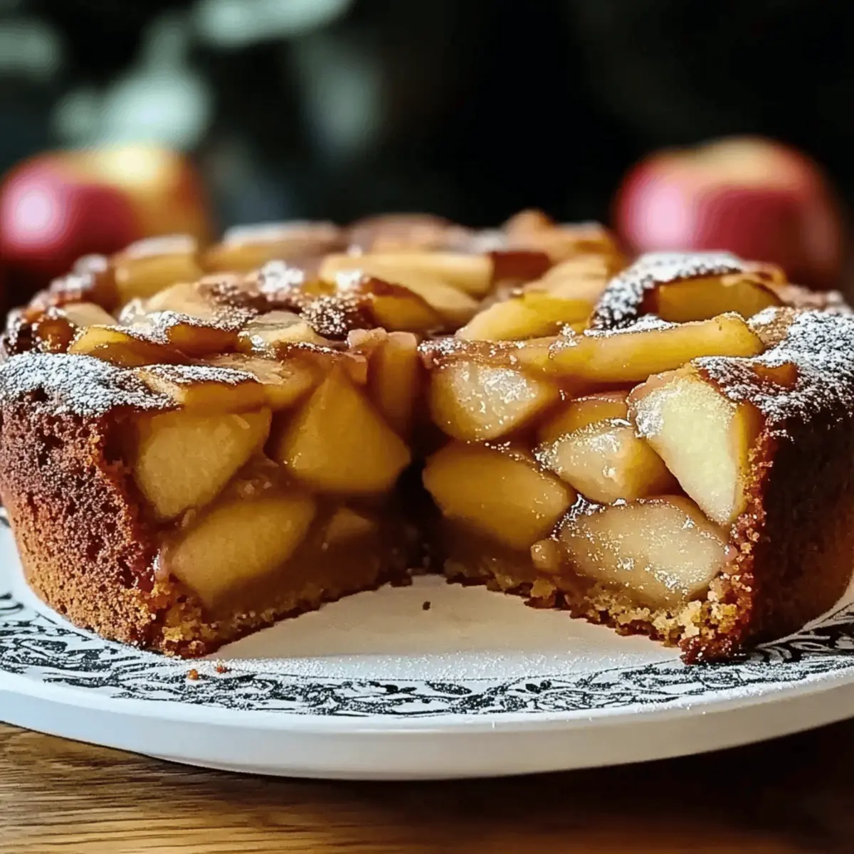 Delightful Swedish Apple Cake for Cozy Autumn Days