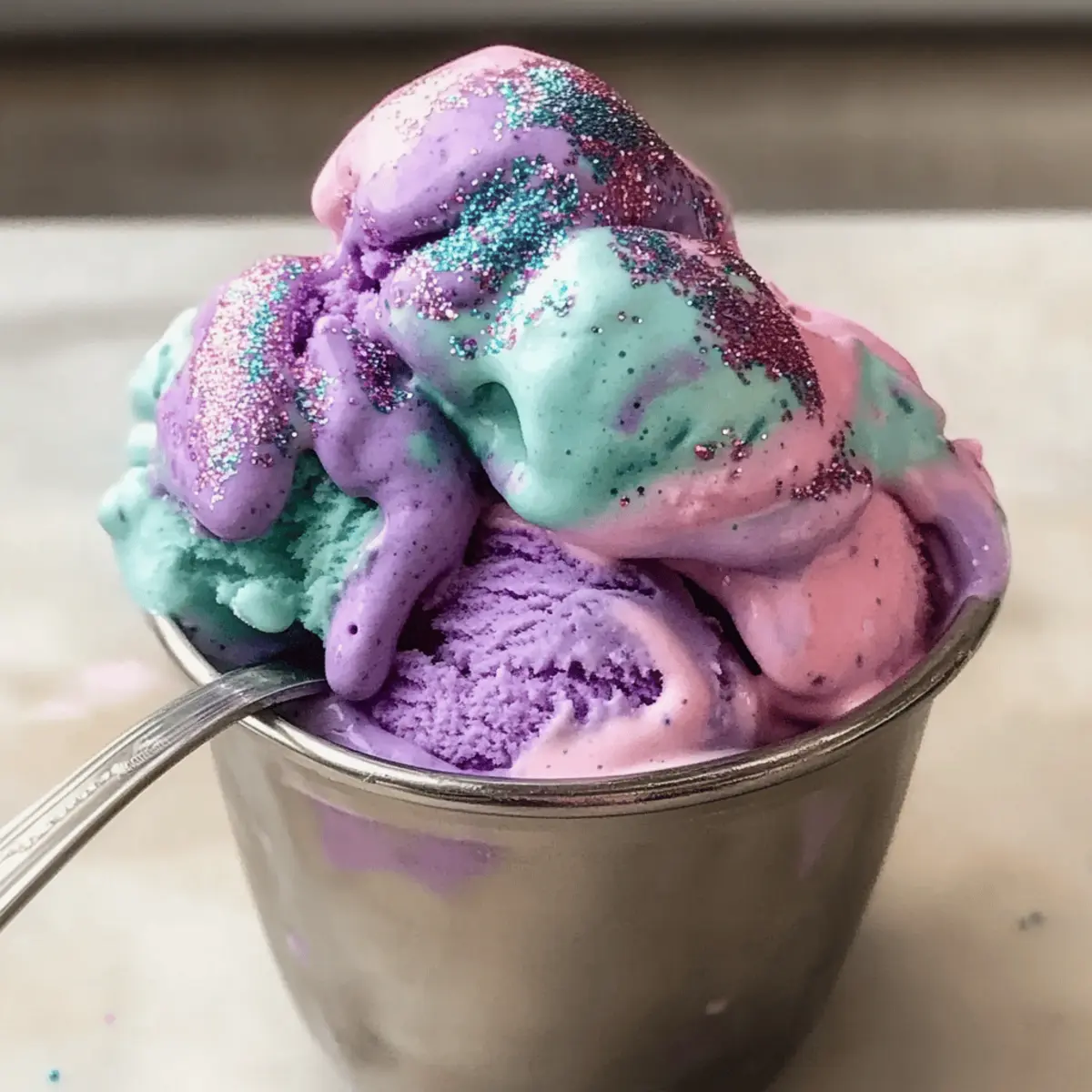 Mermaid Ice Cream: Whimsical No-Churn Delight for Everyone