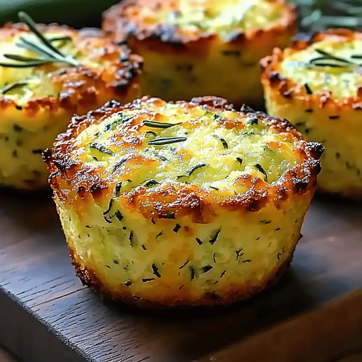 Crispy Parmesan Zucchini Muffins for a Guilt-Free Snack Delight
