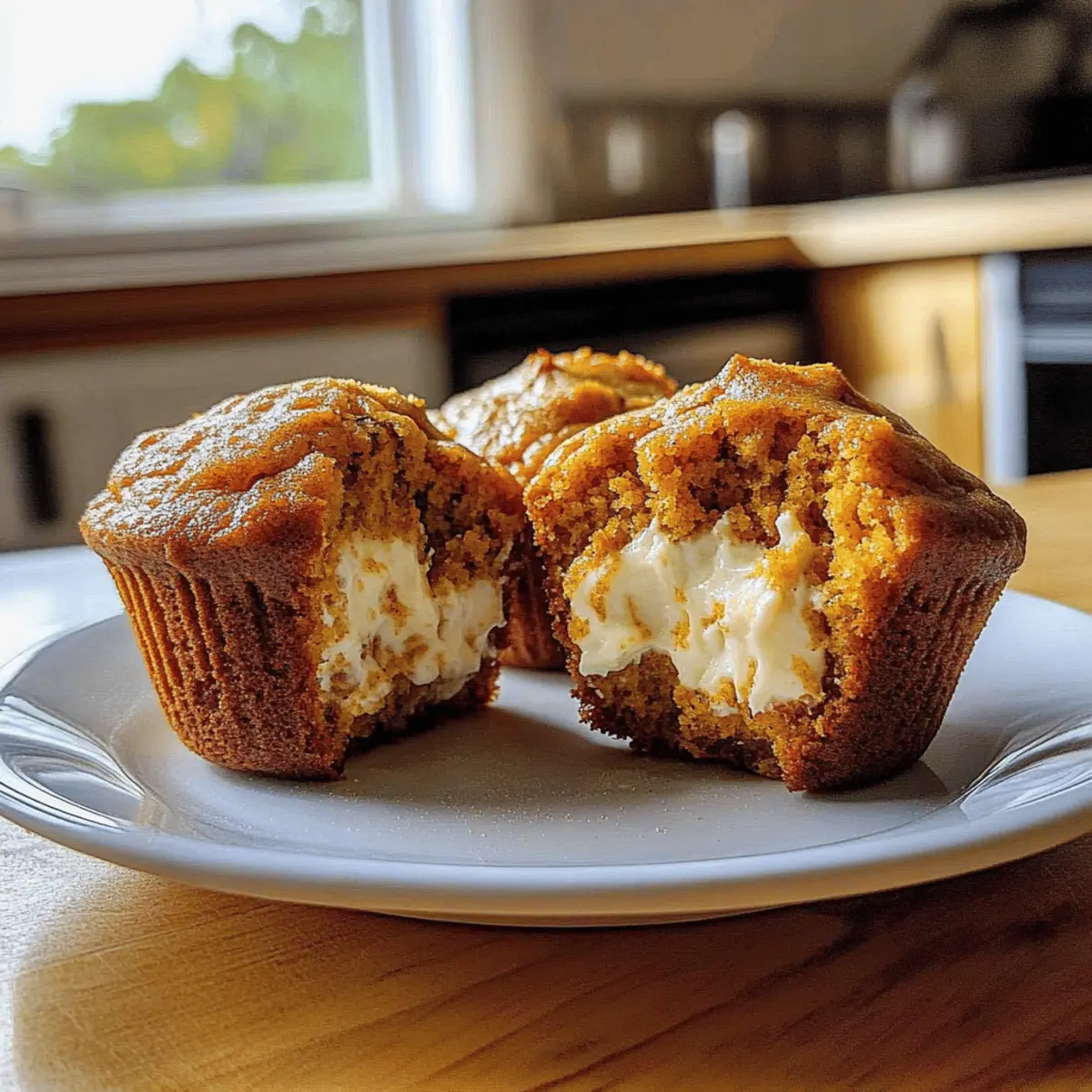 Amazing Bakery-Style Pumpkin Cream Cheese Muffins You'll Love