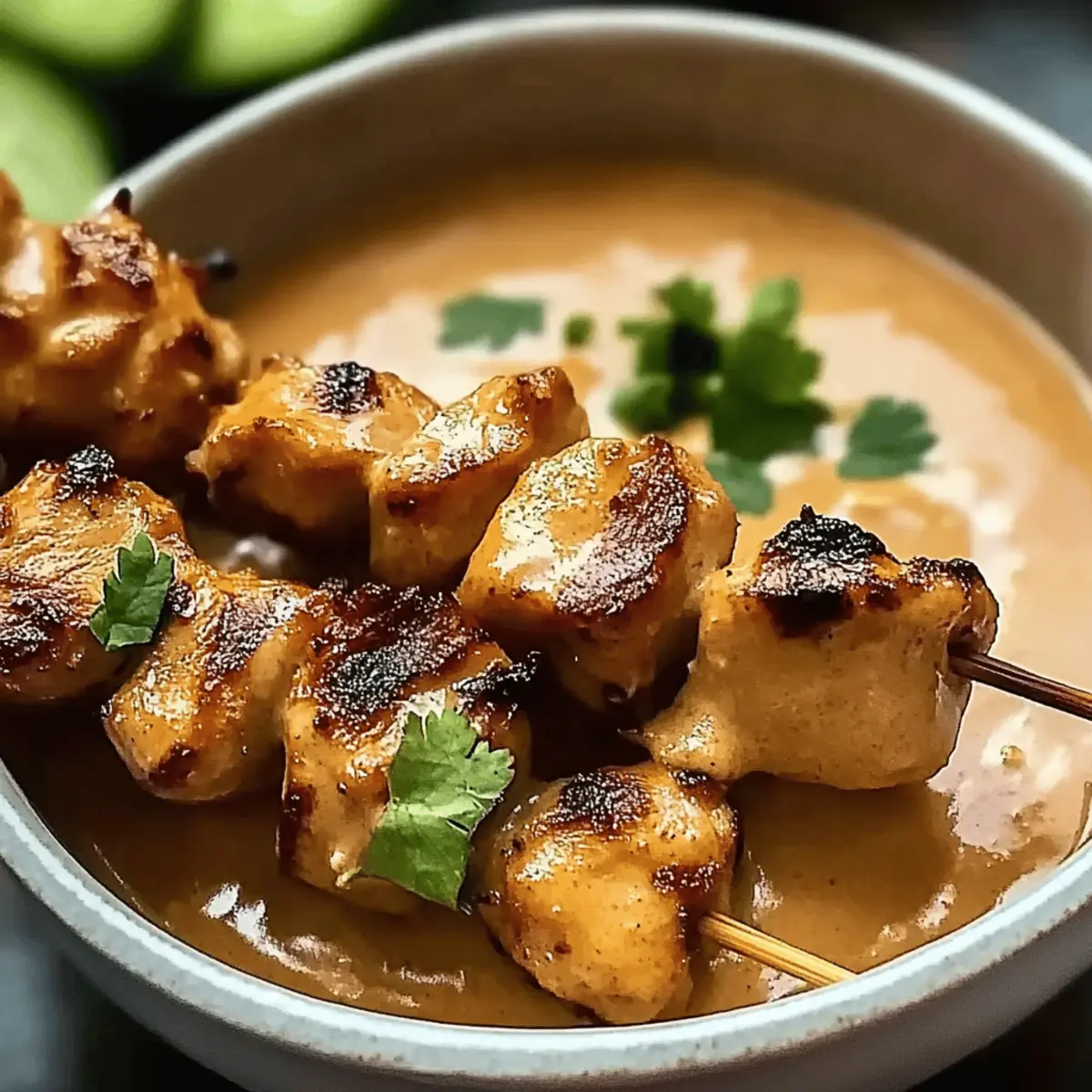 Savory Thai Chicken Satay with Peanut Sauce to Wow Your Guests