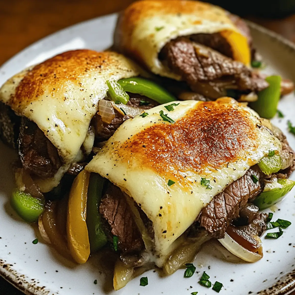 Keto Philly Cheesesteak Roll Ups for a Guilt-Free Feast