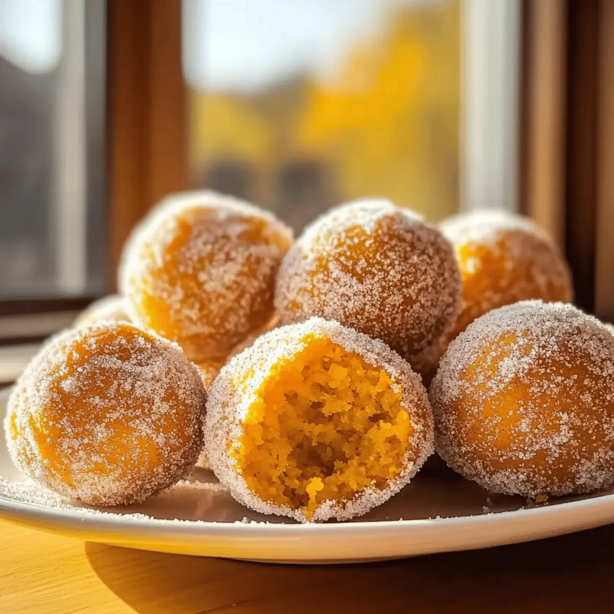 Delicious Baked Pumpkin Donut Holes for a Cozy Fall Treat