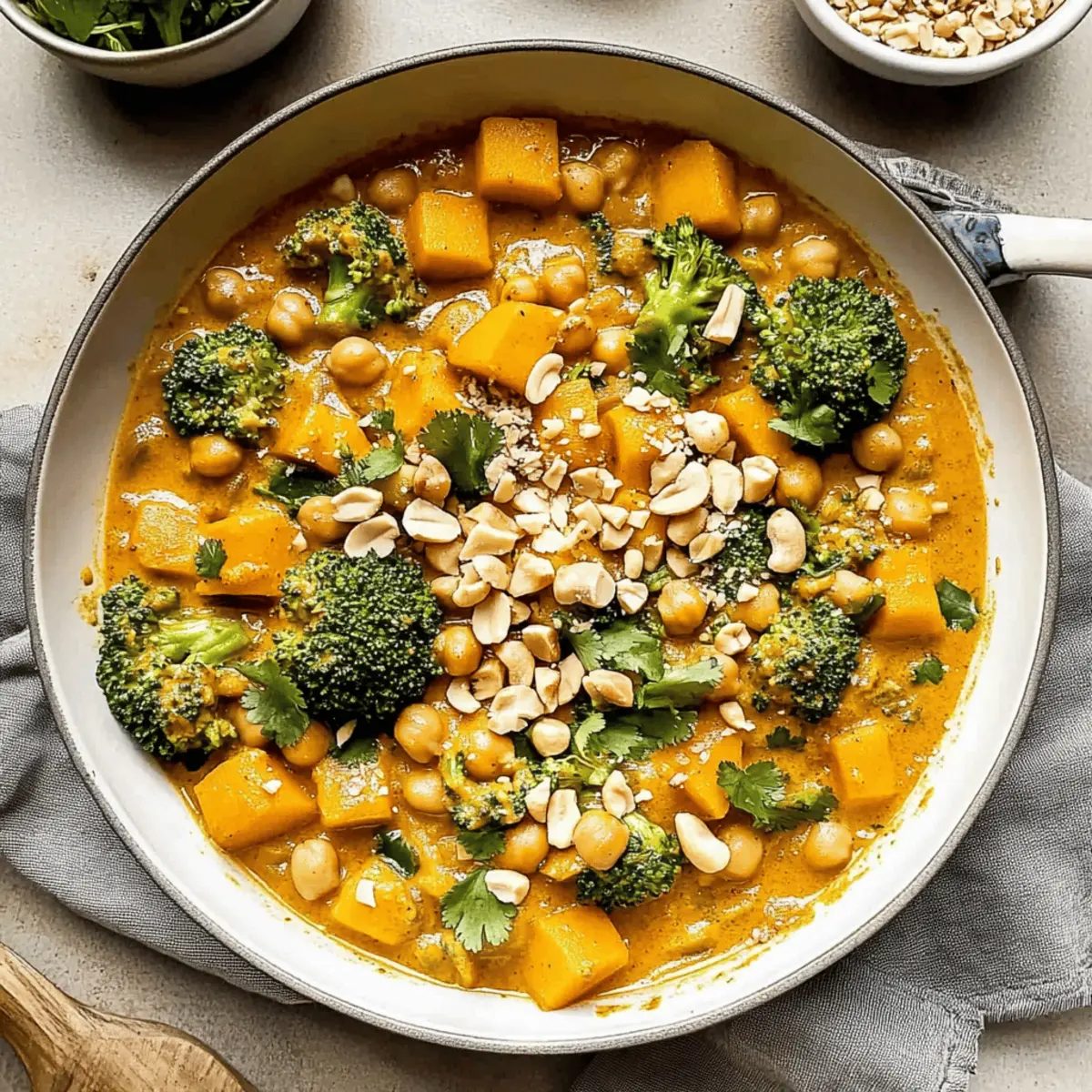 Savory Pumpkin Curry with Chickpeas: Quick Comfort Food Delight