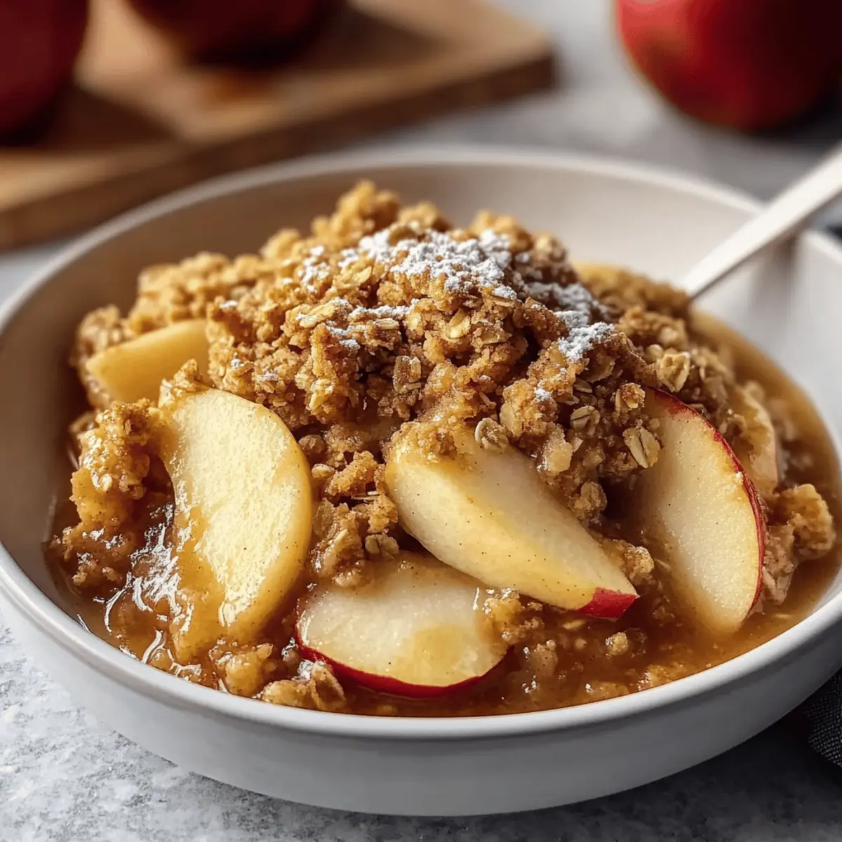 Delicious Air Fryer Apple Crisp for Cozy Fall Nights