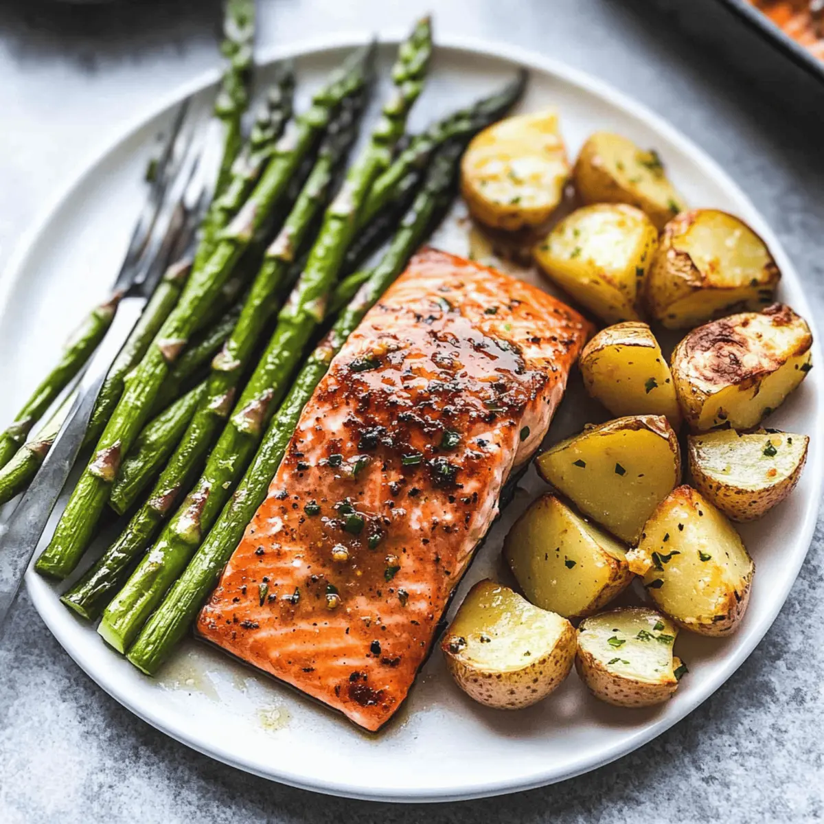Sheet Pan Salmon and Asparagus with Potatoes: Quick & Delicious