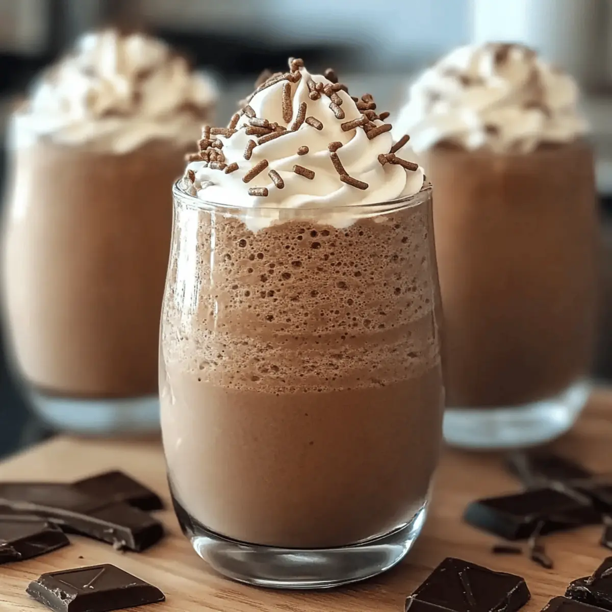 Cool and Creamy Frozen Hot Chocolate to Beat the Heat