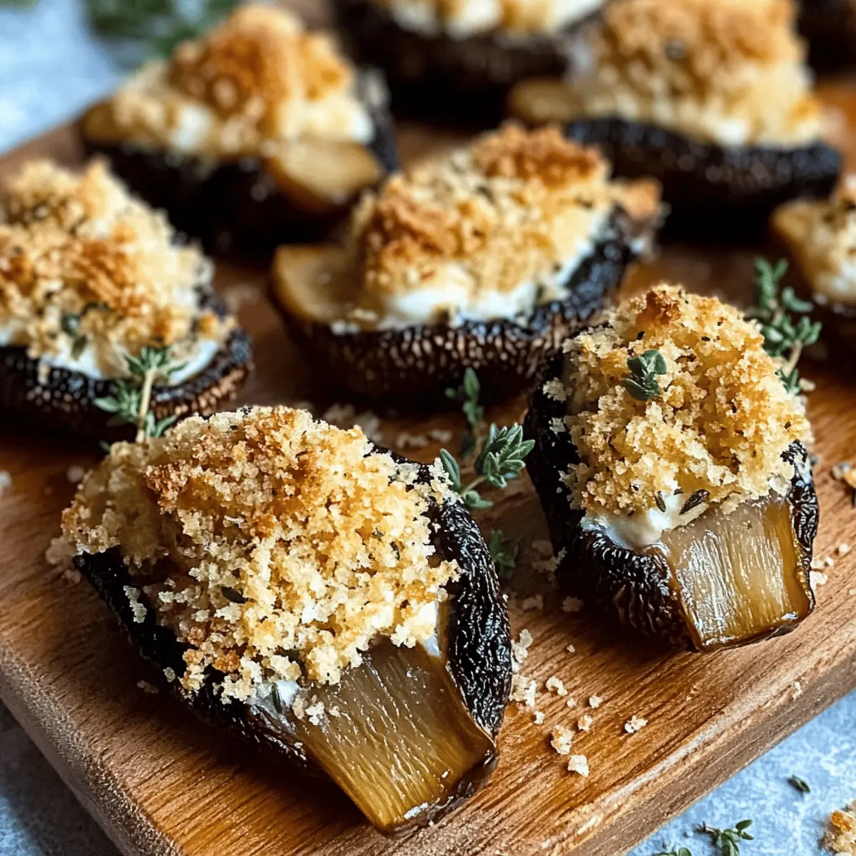 Savory Stuffed Morel Mushrooms for Easy Entertaining