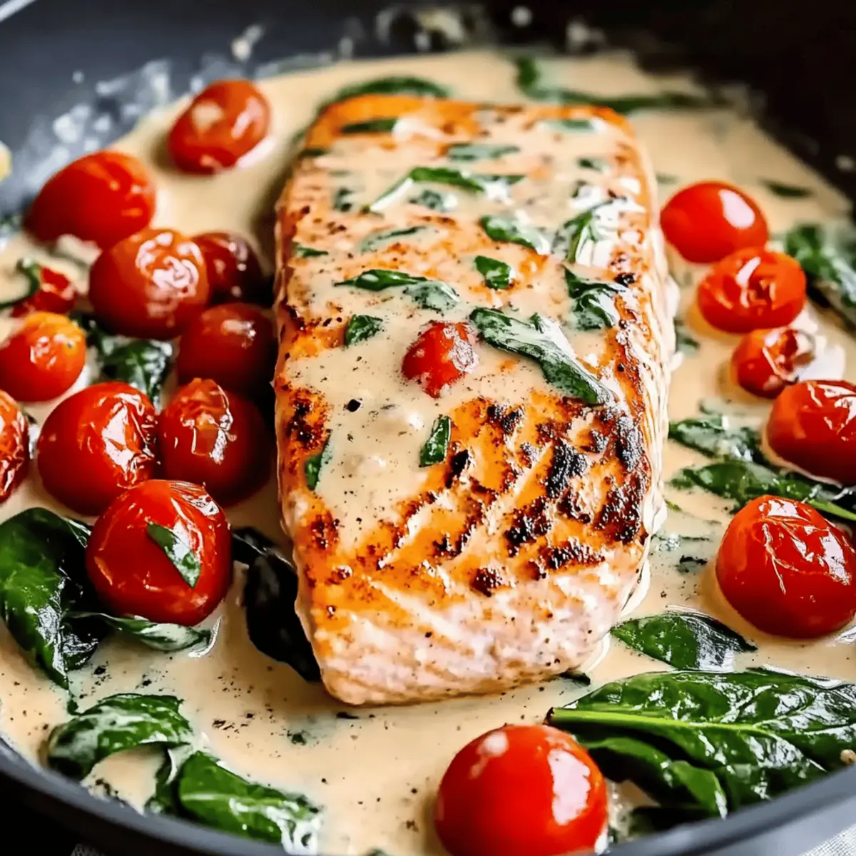 Creamy Tuscan Salmon: Simply Irresistible and Quick to Make