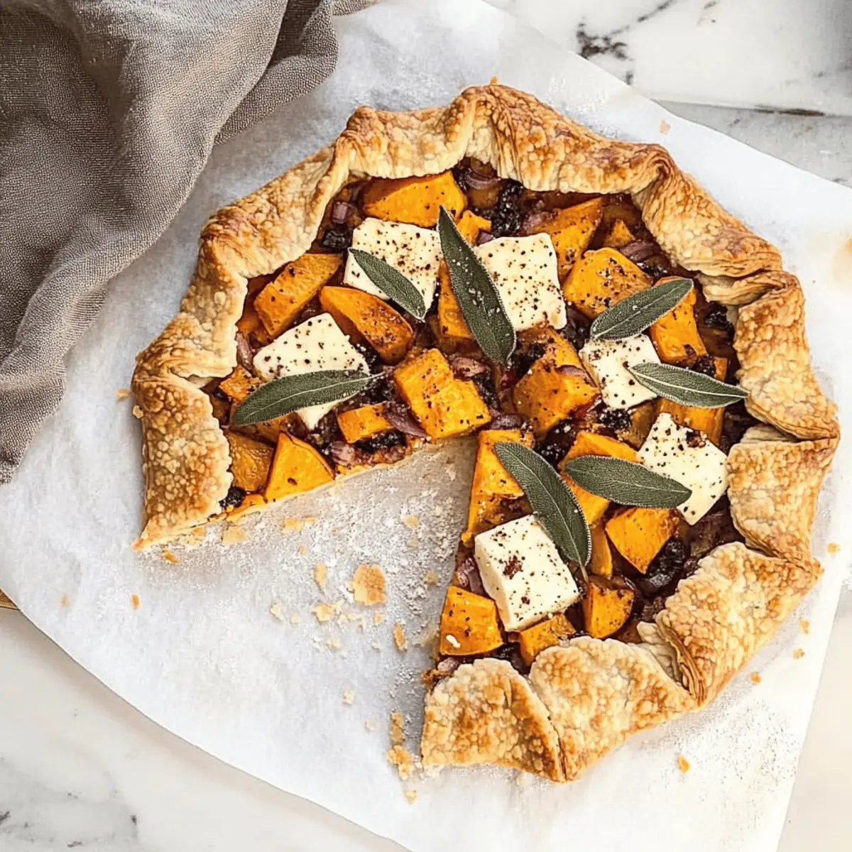 Butternut Squash Galette: A Cozy Autumn Delight
