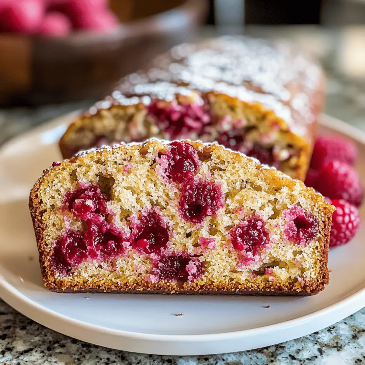 Raspberry Bread: Irresistibly Moist and Bursting with Flavor
