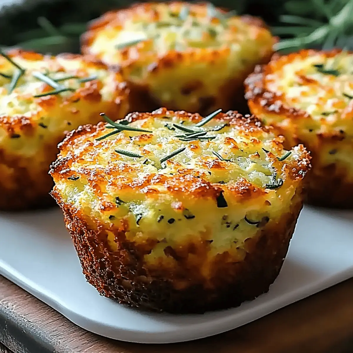 Crispy Parmesan Zucchini Muffins That Bring Joy to Snack Time