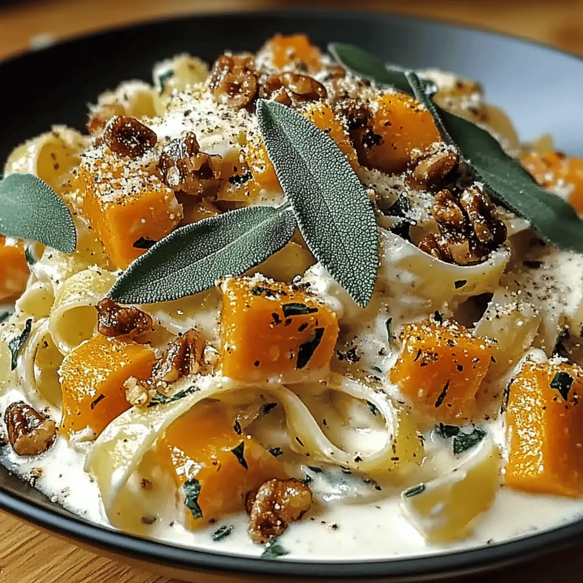 Creamy Butternut Squash & Sage Pasta for Cozy Nights