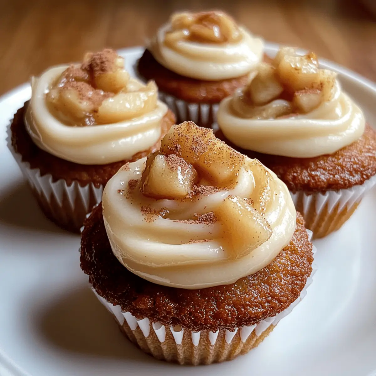 Apple Pie Cupcakes That Bring Cozy Fall Vibes to Your Kitchen