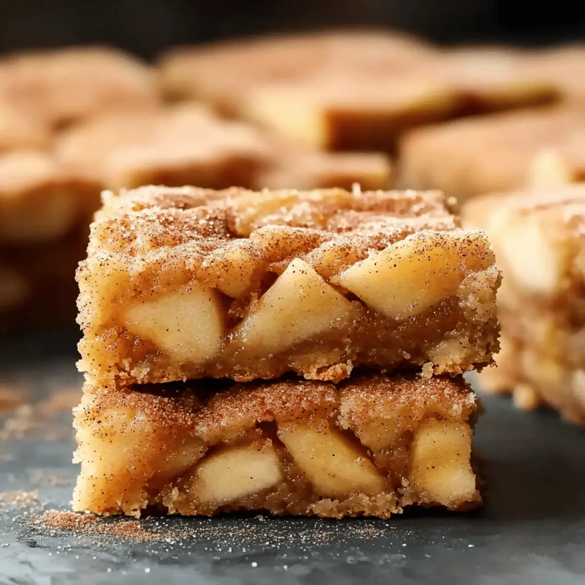Cozy Apple Snickerdoodle Bars for Fall Baking Joy