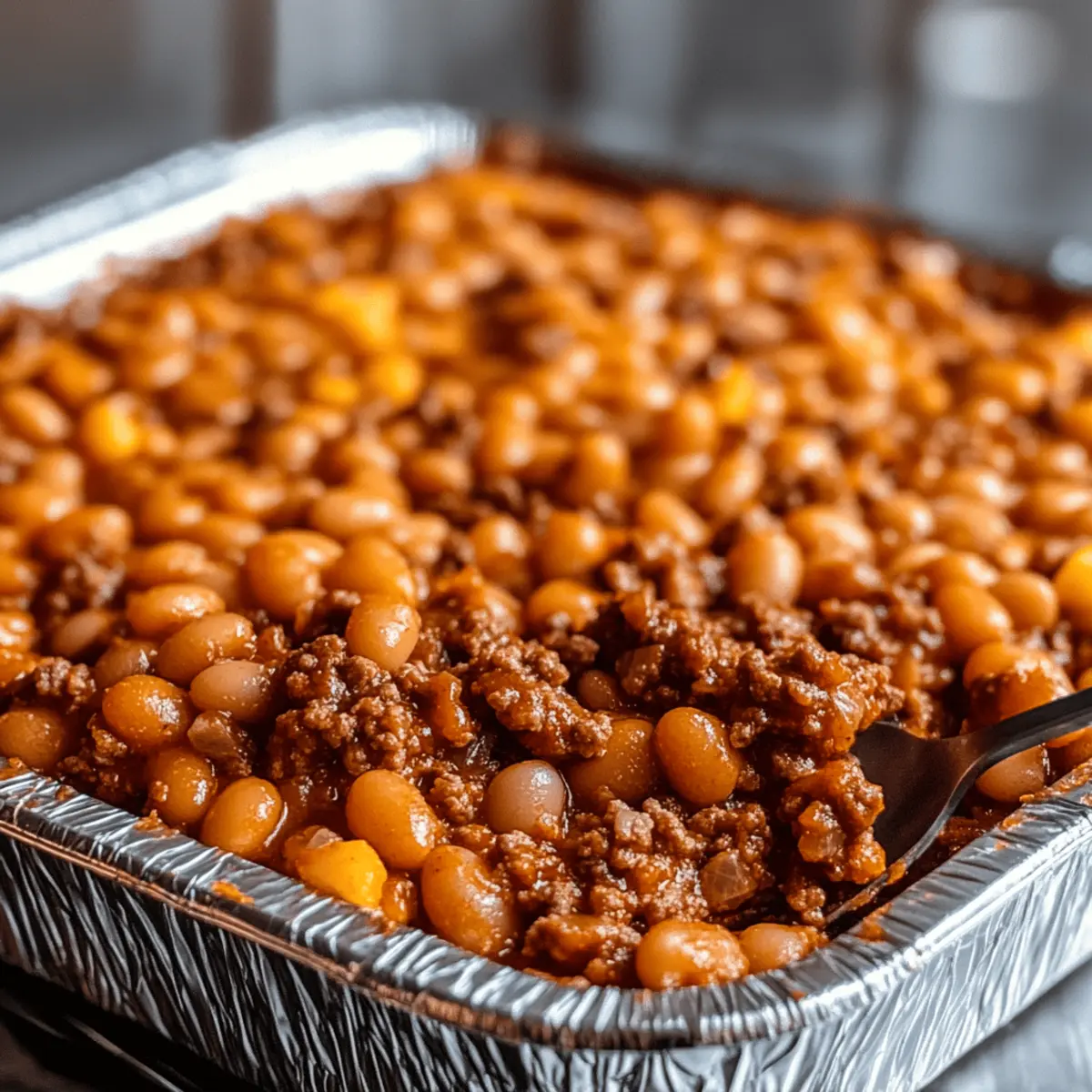 Savory Baked Beans & Ground Beef Casserole for Cozy Nights