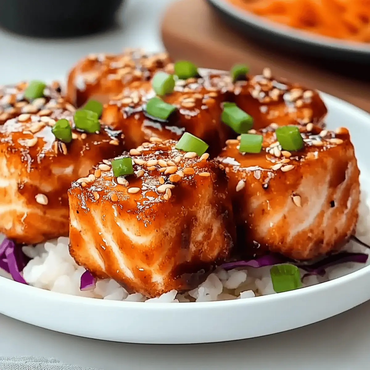 Bang Bang Salmon Bites Bowls: Flavorful Family Dinner Delight