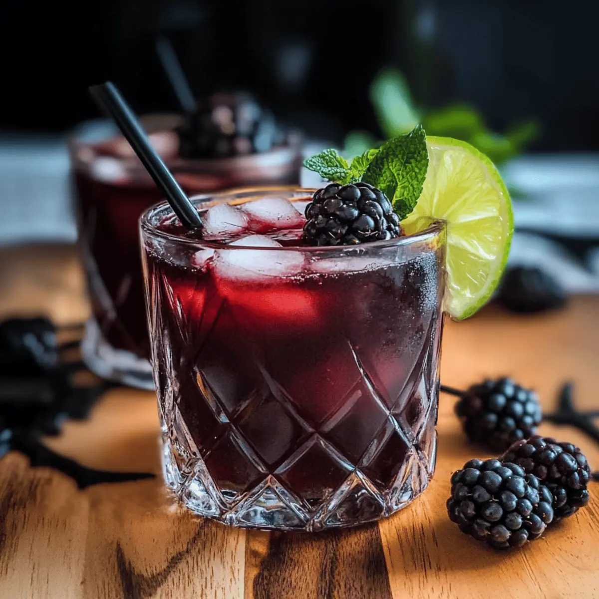 Black Magic Mocktail: Your Spooky Halloween Refreshment