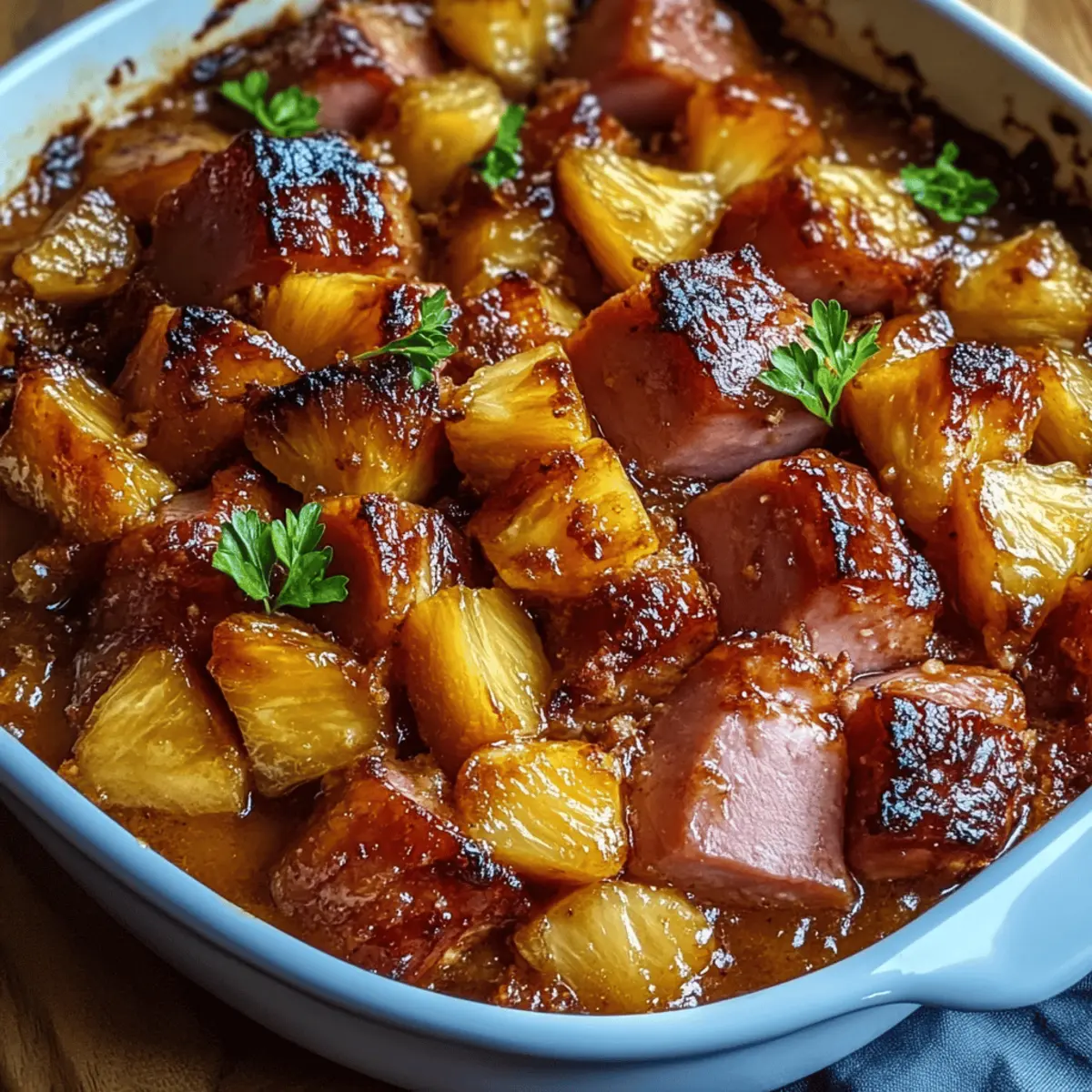 Savory Brown Sugar Pineapple Ham Bake Everyone Will Love