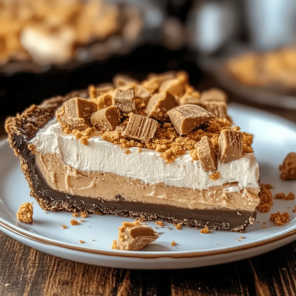 Irresistible Butterfinger Peanut Butter Pie to Satisfy Cravings