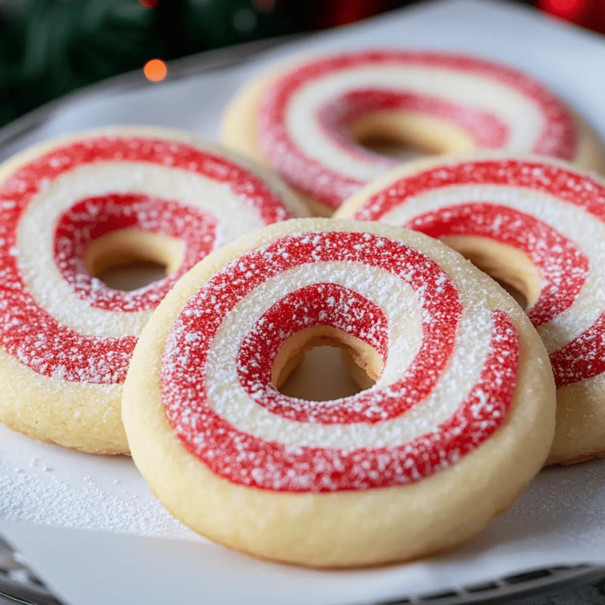 Buttery Candy Cane Cookies That Melt in Your Mouth