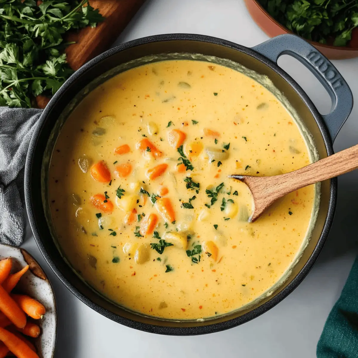Creamy Carrot Potato Soup for Cozy Nights In