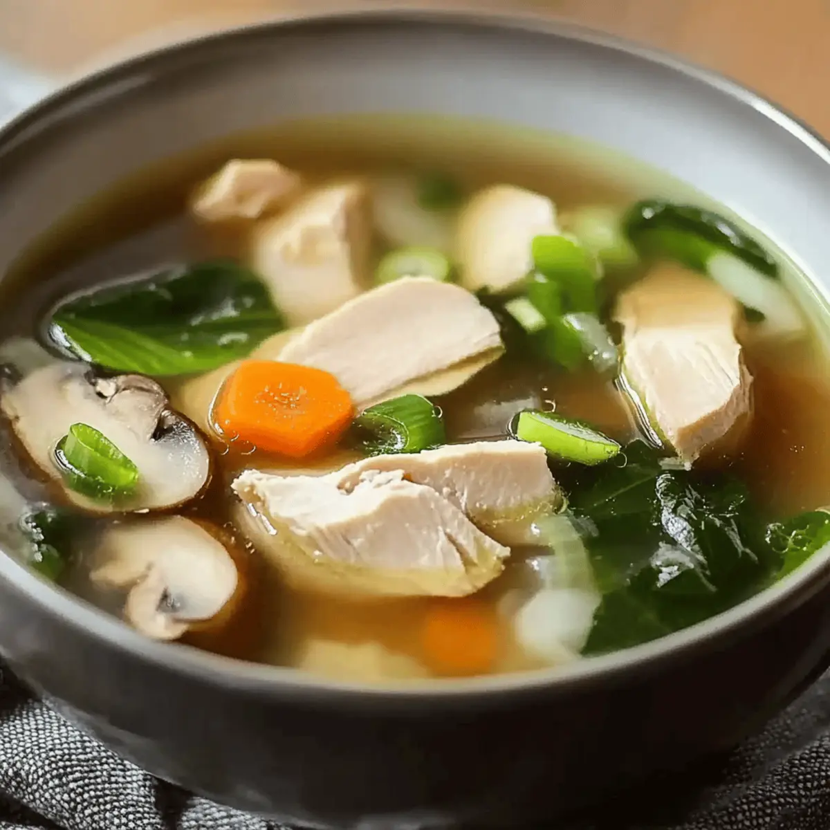 Comforting Chicken Miso Soup You'll Make Again and Again