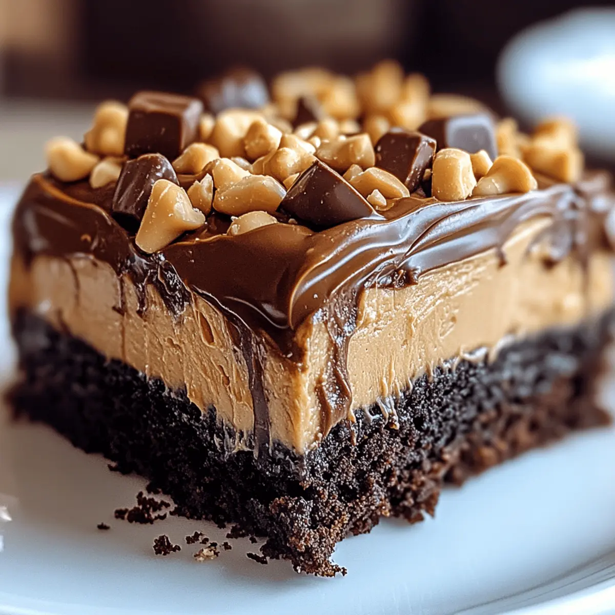 Irresistible Chocolate Peanut Butter Poke Cake You’ll Love