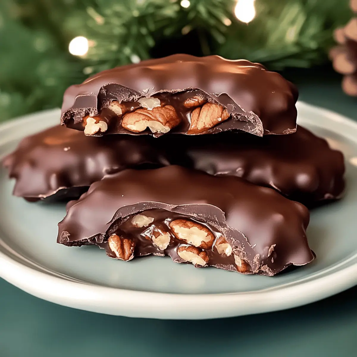 Irresistible Christmas Pecan Turtles That Melt in Your Mouth
