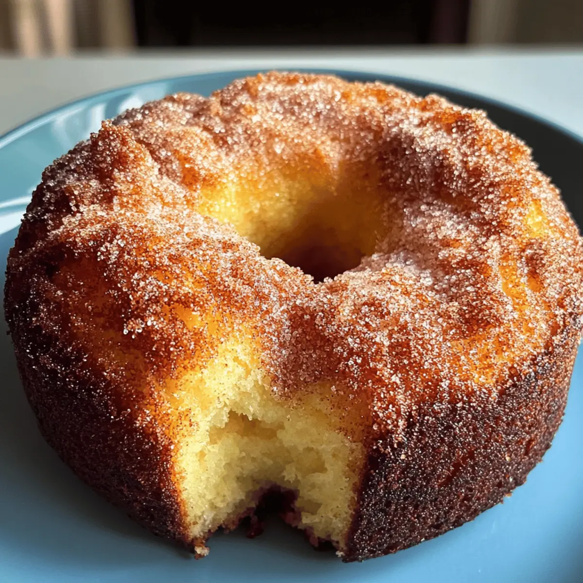 Irresistible Cinnamon Donut Bread with Crunchy Topping