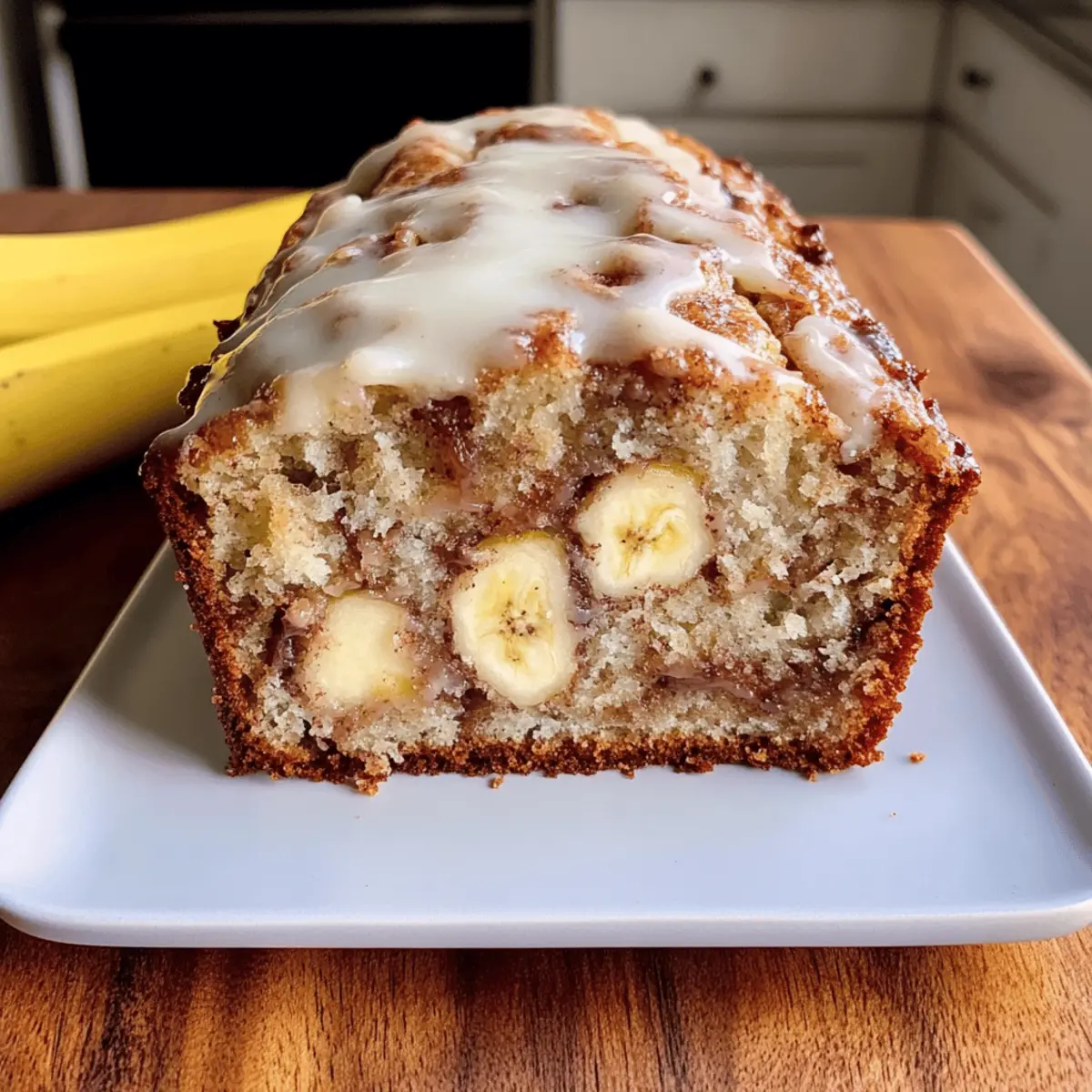 Cinnamon Roll Banana Bread Bliss: A Vegan Treat to Savor