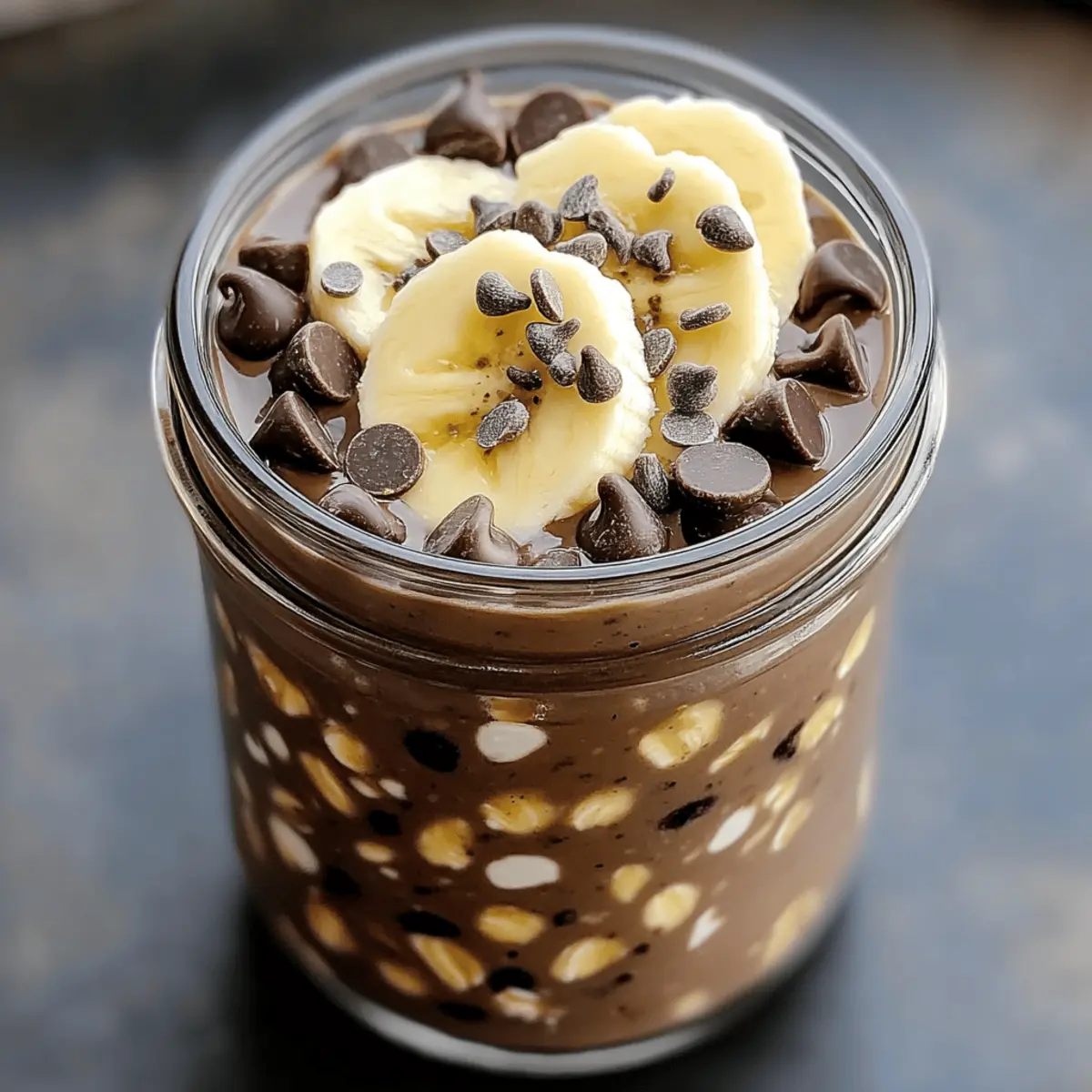 Creamy Chocolate Protein Overnight Oats for Energizing Mornings