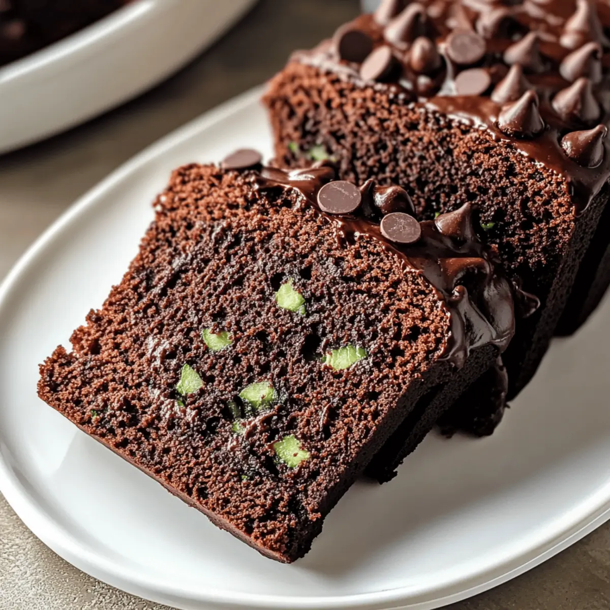 Decadent Double Chocolate Cake Mix Zucchini Bread Recipe