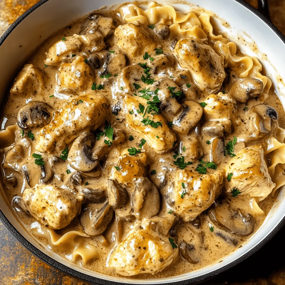 Creamy Easy Chicken Stroganoff Ready in Just 30 Minutes