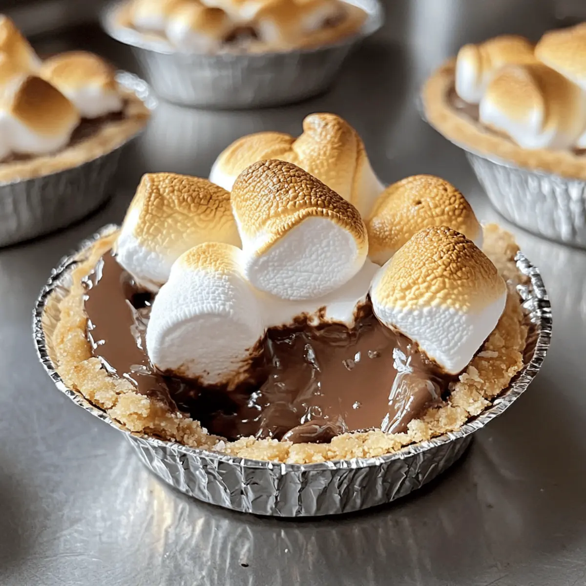 Five Minute Mini S'mores Pies: A Sweet Nostalgic Delight