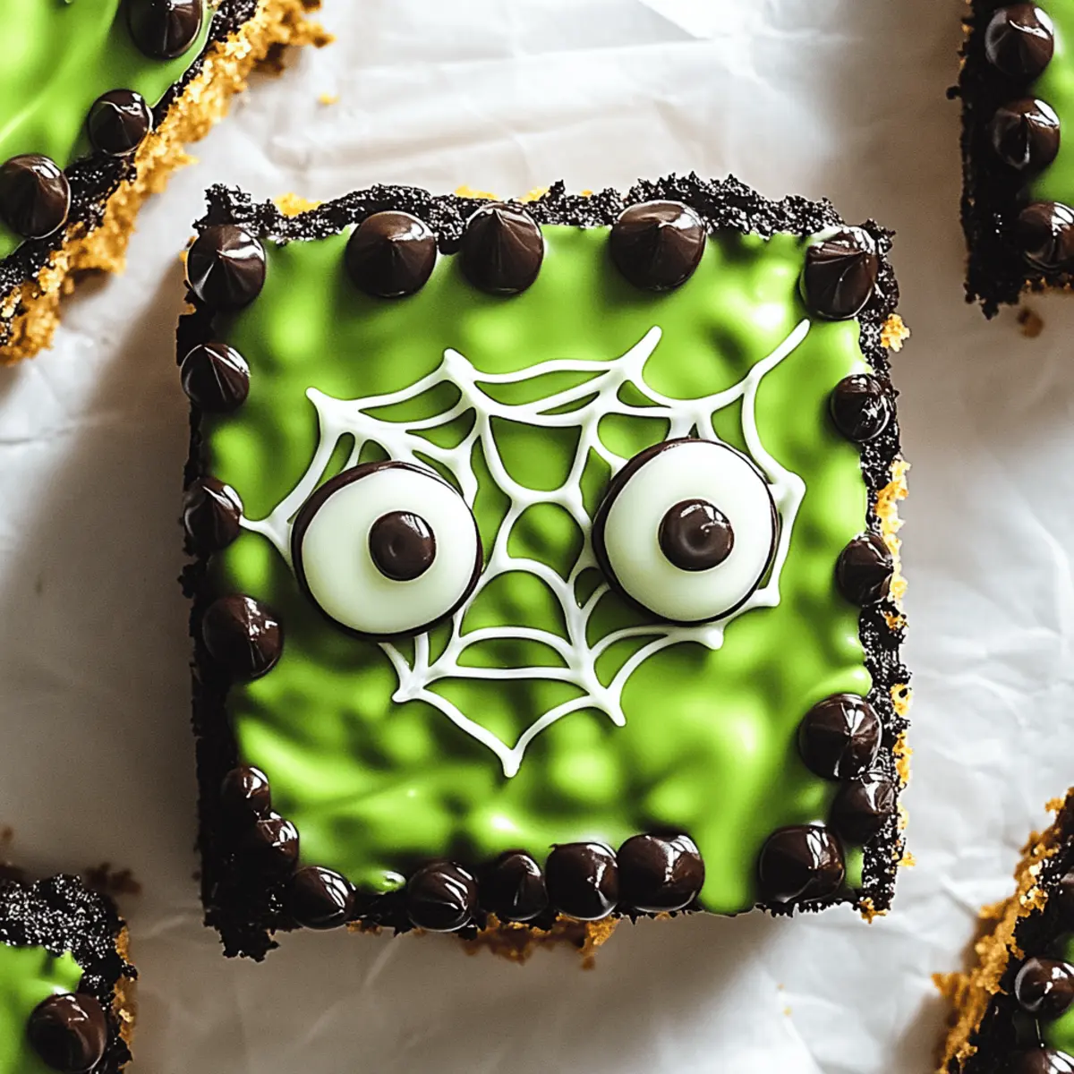 Frankenstein Rice Krispie Bars: Fun & Festive Halloween Treats