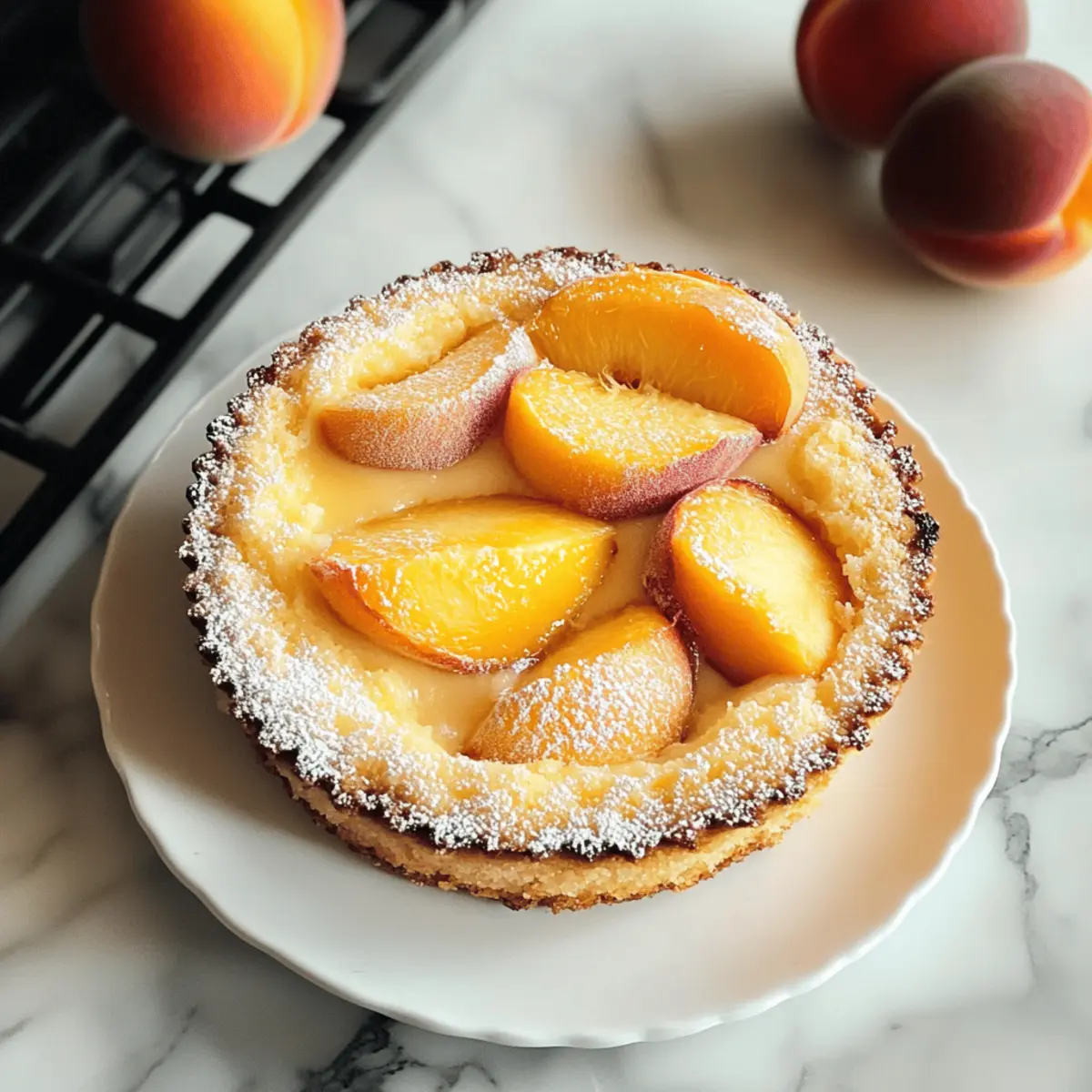 Fresh Peach Cake That Melts in Your Mouth: A Summer Delight