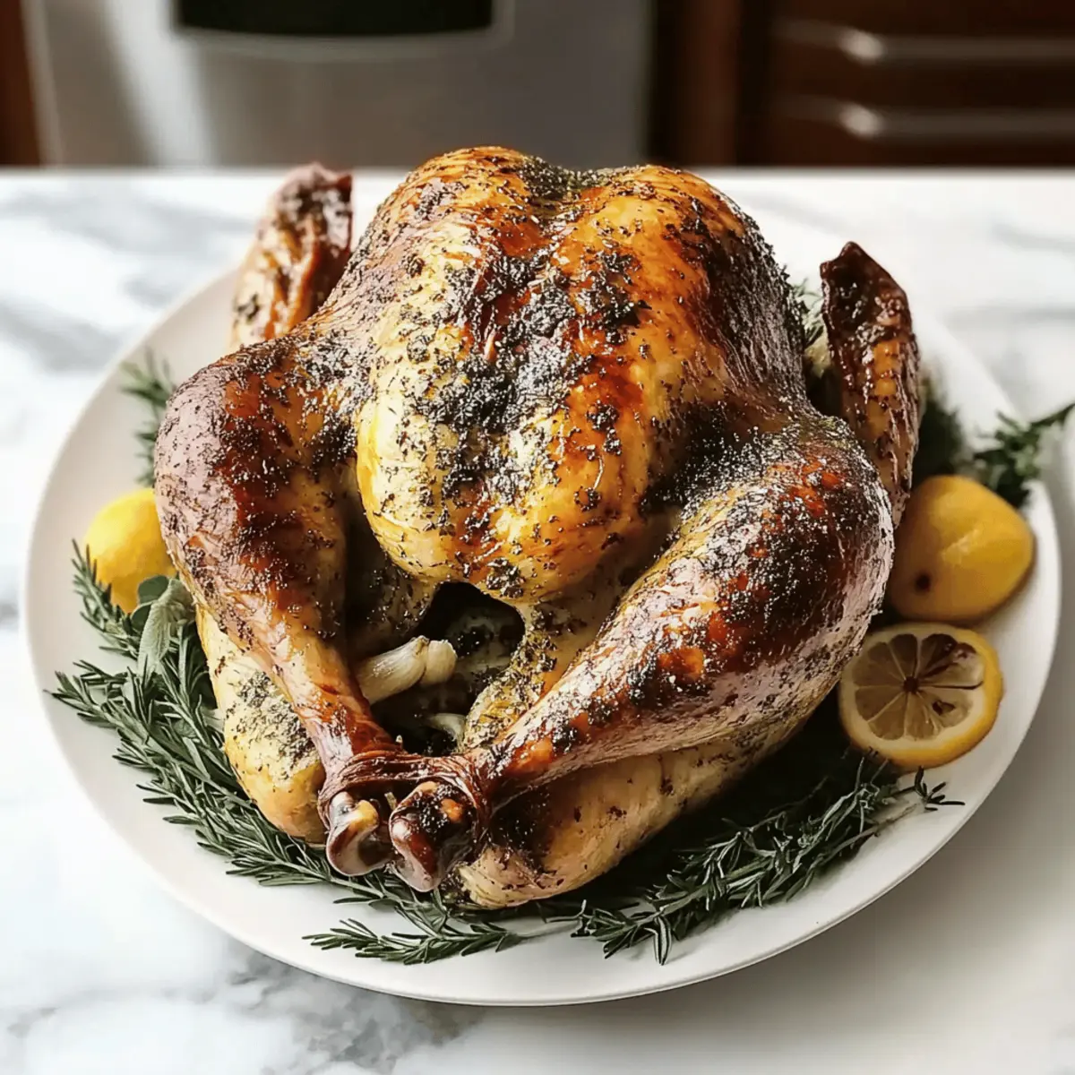 Garlic Thanksgiving Turkey: Juicy, Flavor-Packed Delight