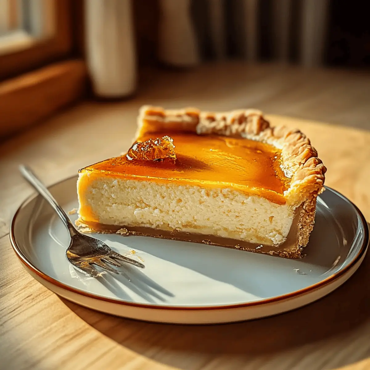Golden Greek Honey Pie (Melopita) - Sweet Mediterranean Bliss