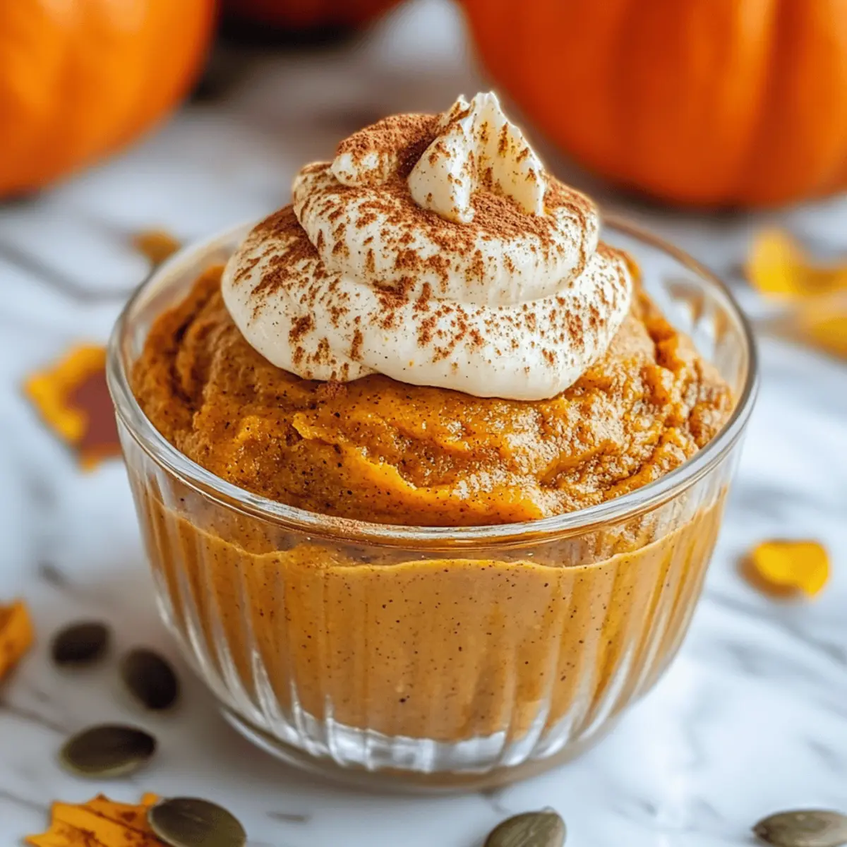 Creamy Healthy Pumpkin Mousse for Cozy Fall Indulgence