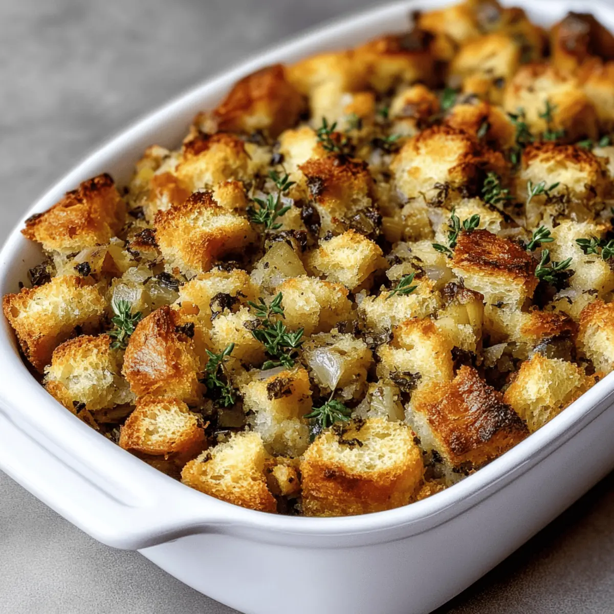 Irresistible Homemade Stuffing Recipe for Cozy Holiday Feasts