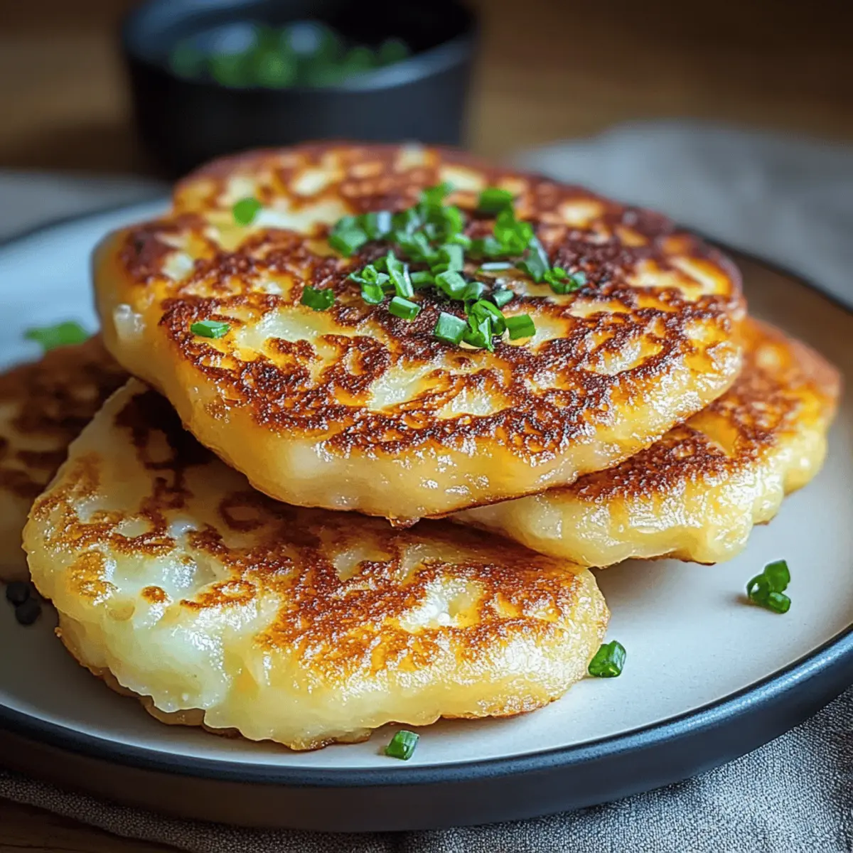 Crispy Korean Potato Cheese Pancakes You’ll Love to Savor