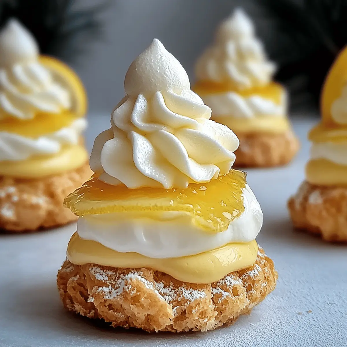 Lemon Cream Puffs: No-Bake Citrus Bliss for Your Sweet Tooth